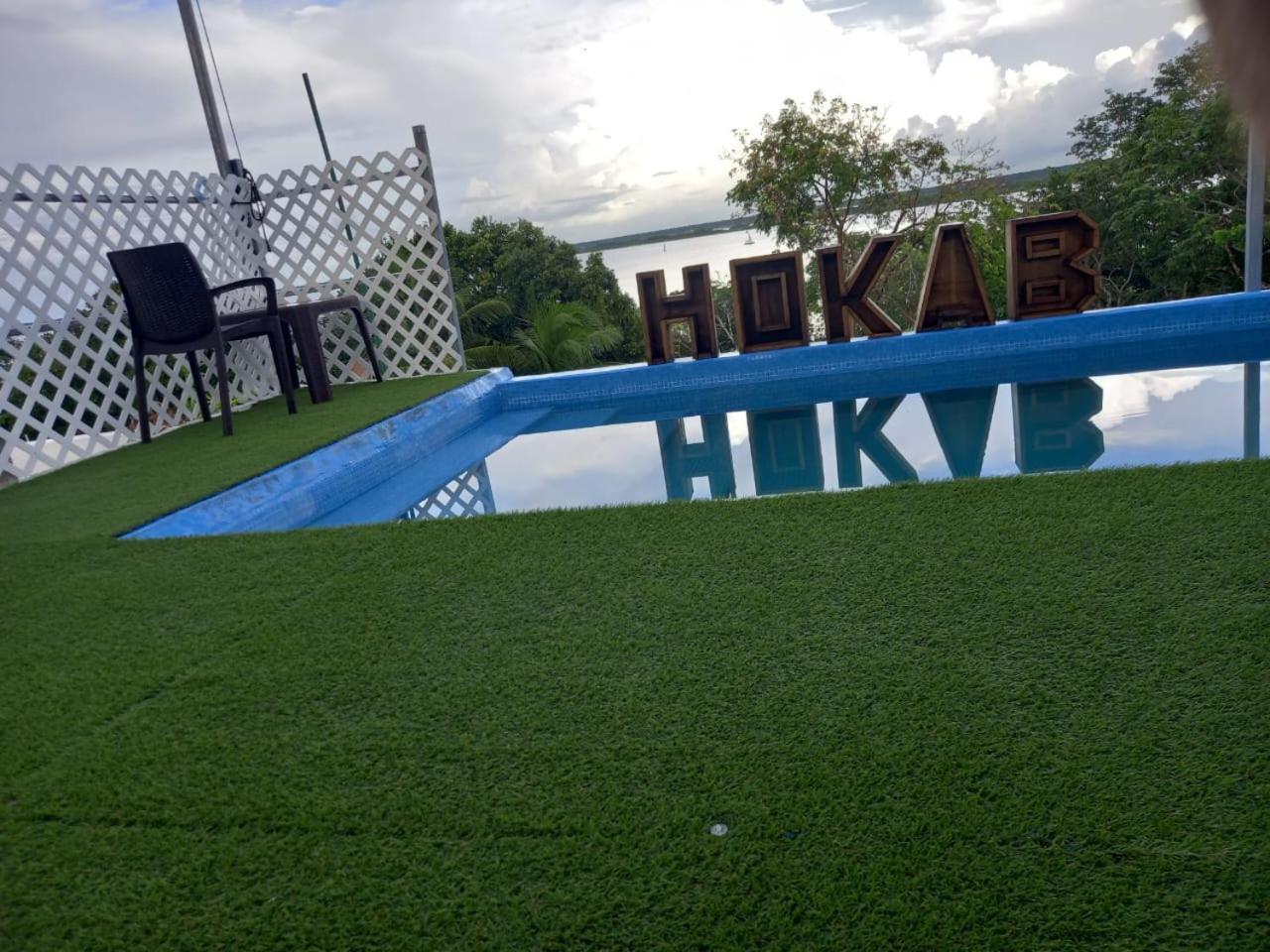 Hokab Otel Cenote Azul Dış mekan fotoğraf
